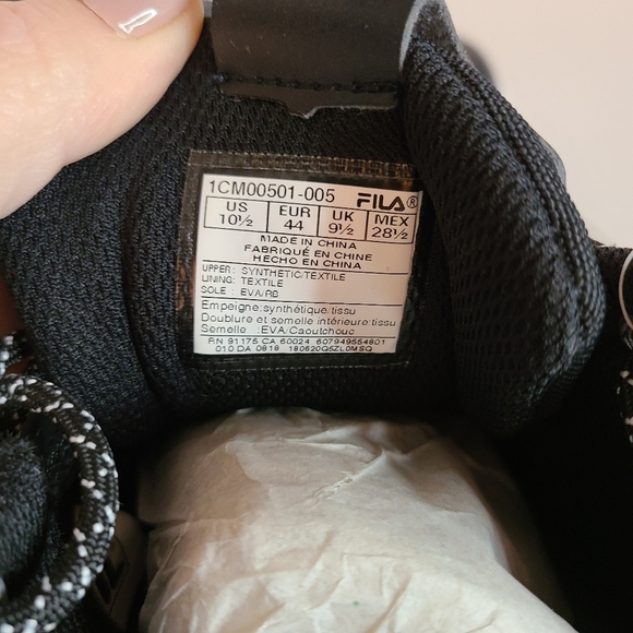 Mens Fila Ray Running Shoes New 10.5 - Picture 6 of 8